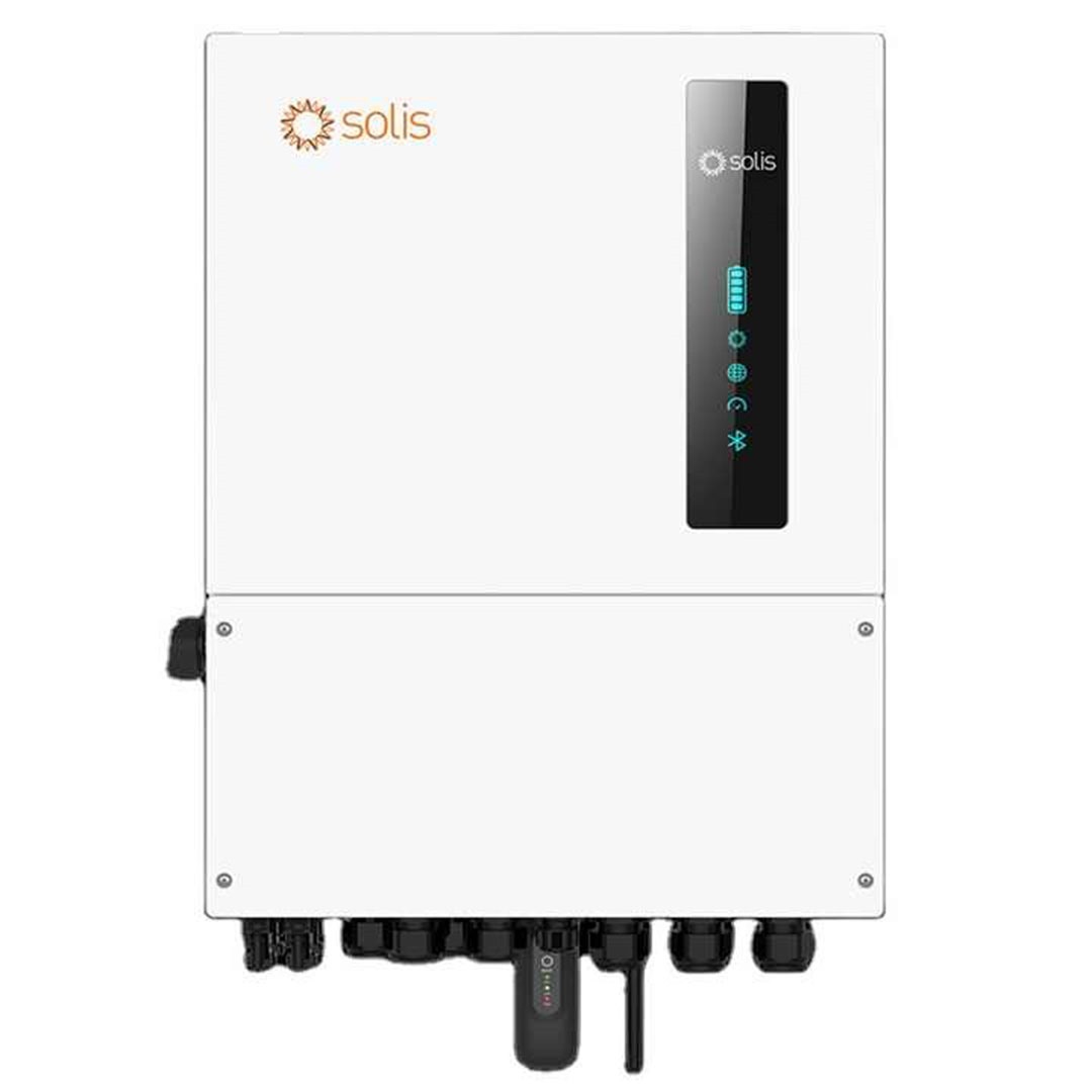 solis s6 12kw 1Ph hybrid Solis S6 12kW хибриден инвертор с 3 MPPT тракера и LiFePO4 батерия