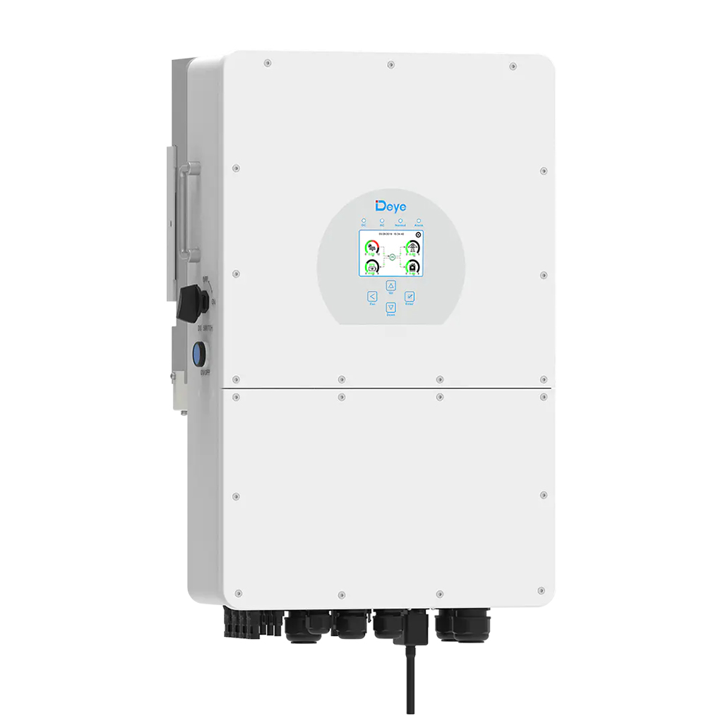 SUN-12K-SG01HP3-EU-AM2 (1) Deye 12kW трифазен хибриден HV инвертор с Wi-Fi и високо напрежение