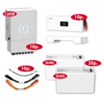 Комплект Sunwoda LV батерии 10kWh и Deye 12kW хибриден инвертор