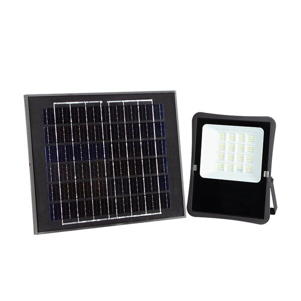 5431 LED ПРОЖЕКТОР СЪС СОЛАРЕН ПАНЕЛ 16W 1200Lm 6000K 3.2V/11Ah - Image 1