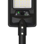 LED СОЛАРНА УЛИЧНА ЛАМПА 8W 1500LM 8Ah 6000K IP65 СЪС СЕНЗОР ЗА ДВИЖЕНИЕ/ДИСТАНЦИОННО УПРАВЛЕНИЕ