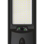 LED СОЛАРНА УЛИЧНА ЛАМПА 18W 2800LM 15Ah 6000K IP65 СЪС СЕНЗОР ЗА ДВИЖЕНИЕ/ДИСТАНЦИОННО УПРАВЛЕНИЕ