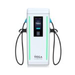Бързозарядна станция Vega Aloha Lander кабели CCS 2 и CHAdeMO | 60 kW DC