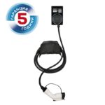 Зарядна станция EVPoint EV7 5м кабел Тип1 | 7.4 kW AC | черен цвят