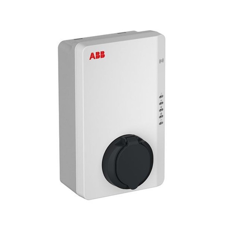 zarqdna-stancia-za-elektromobili-abb-22-kw-tip-2-kontakt Зарядна станция ABB Terra 6AGC082152 контакт Тип 2 | RFID | 22 kW AC | сив цвят - Image 1