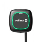 Зарядна станция Wallbox Pulsar Plus със софтуер EVPoint кабел Тип 2 | 22 kW AC | черен цвят
