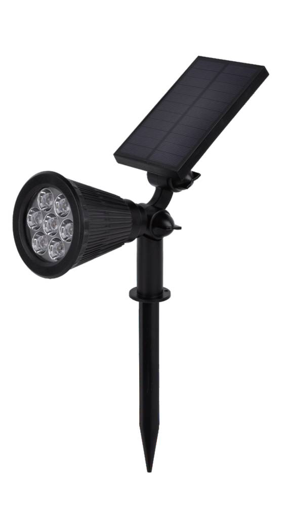 9324 LED СОЛАРНА ГРАДИНСКА ЛАМПА 1.5W/6V ЗЕЛЕНА СВЕТЛИНА IP65 - Image 1