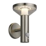 LED СОЛАРНА ЛАМПА 2W 3000К СЪС СЕНЗОР