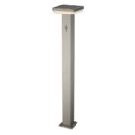 LED СОЛАРНА ГРАДИНСКА ЛАМПА 4.4W 3000K СЪС СЕНЗОР КВАДРАТНА